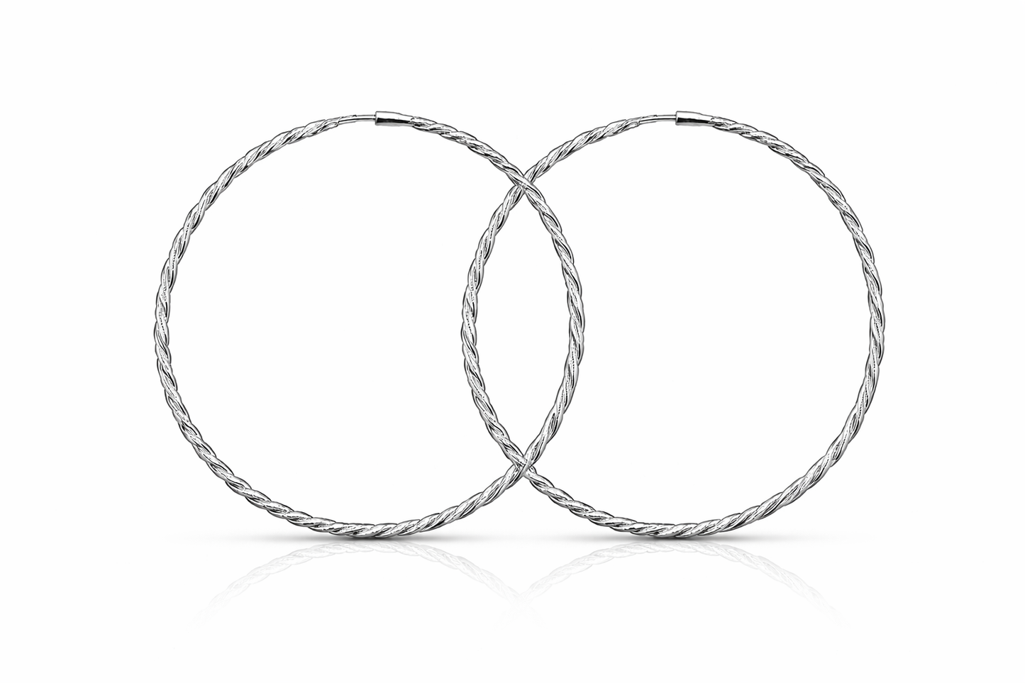 Aros Silver Spiral – Esencia libre y brillante